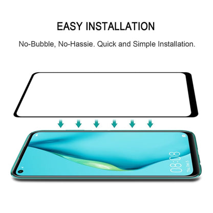 9H Surface Hardness 2.5D Full Glue ฟิล์มกระจกนิรภัยเต็มจอ, For Huawei Nova 7i, For Huawei Y9s, For Huawei P Smart Pro 2019
