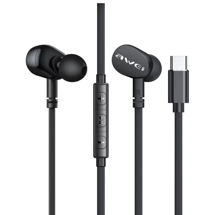 awei TC-7 1.2 ม. หูฟังอินเอียร์มินิสเตอริโอ, TC-7