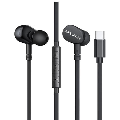 awei TC-7 1.2 ม. หูฟังอินเอียร์มินิสเตอริโอ, TC-7