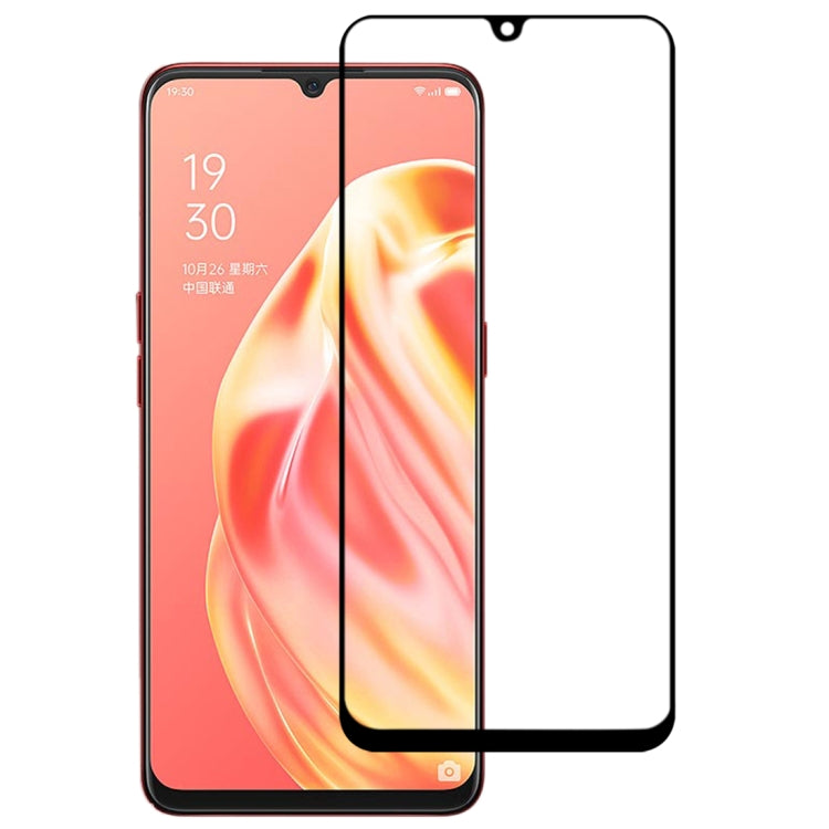 9H Surface Hardness 2.5D Full Glue ฟิล์มกระจกนิรภัยเต็มจอ, For OPPO A91, For Xiaomi Redmi Note 9 Pro, For Xiaomi Redmi Note 9 Pro Max, For Xiaomi Redmi K30 Pro