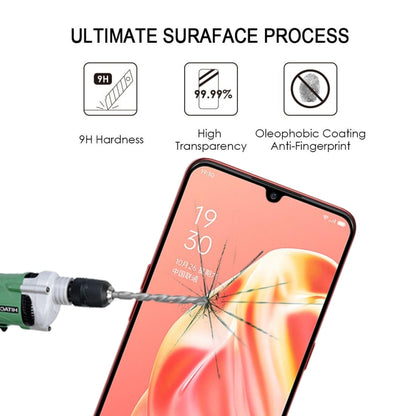 9H Surface Hardness 2.5D Full Glue ฟิล์มกระจกนิรภัยเต็มจอ, For OPPO A91, For Xiaomi Redmi Note 9 Pro, For Xiaomi Redmi Note 9 Pro Max, For Xiaomi Redmi K30 Pro