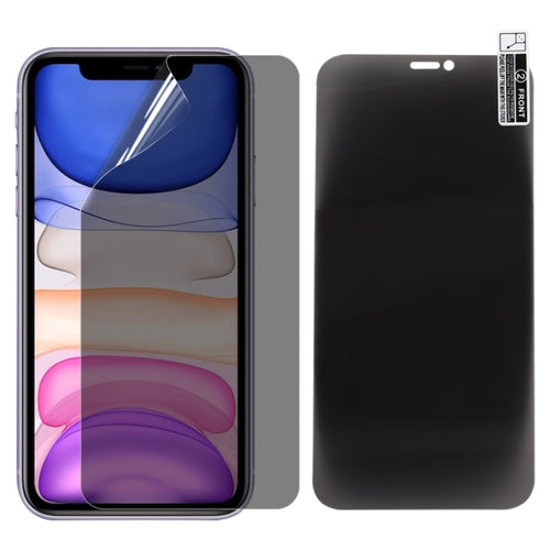 0.1mm 2.5D Full Cover Anti-Spy Screen Protector ฟิล์มไฮโดรเจลป้องกันการระเบิด, For iPhone 11 / XR (1 PC), For iPhone 11 Pro / XS (1 PC), For iPhone 11 Pro Max / XS Max (1 PC)