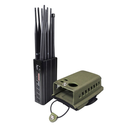 JAX-121A-10C Jammer สัญญาณมือถือ 2G / 3G / 4G / WIFI / GPS / LOJACK พร้อมรีโมทคอนโทรล, JAX-121A-10C
