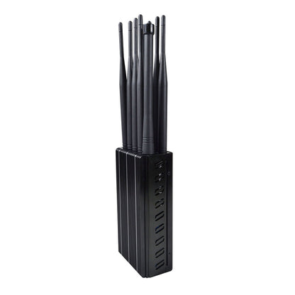 JAX-121A-10C Jammer สัญญาณมือถือ 2G / 3G / 4G / WIFI / GPS / LOJACK พร้อมรีโมทคอนโทรล, JAX-121A-10C