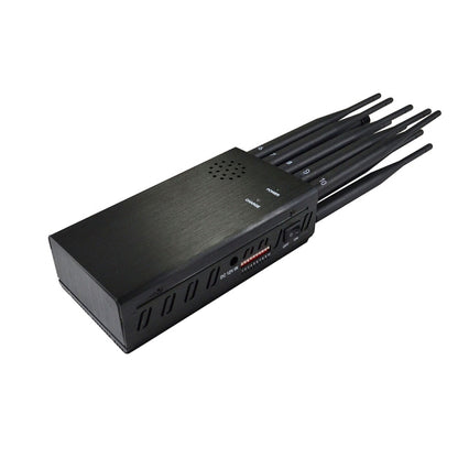 JAX-121A-10C Jammer สัญญาณมือถือ 2G / 3G / 4G / WIFI / GPS / LOJACK พร้อมรีโมทคอนโทรล, JAX-121A-10C