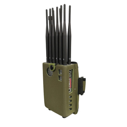 JAX-121A-12A Jammer สัญญาณมือถือ 2G / 3G / 4G / 5.8G / WIFI / GPS / LOJACK พร้อมรีโมทคอนโทรล, JAX-121A-12A