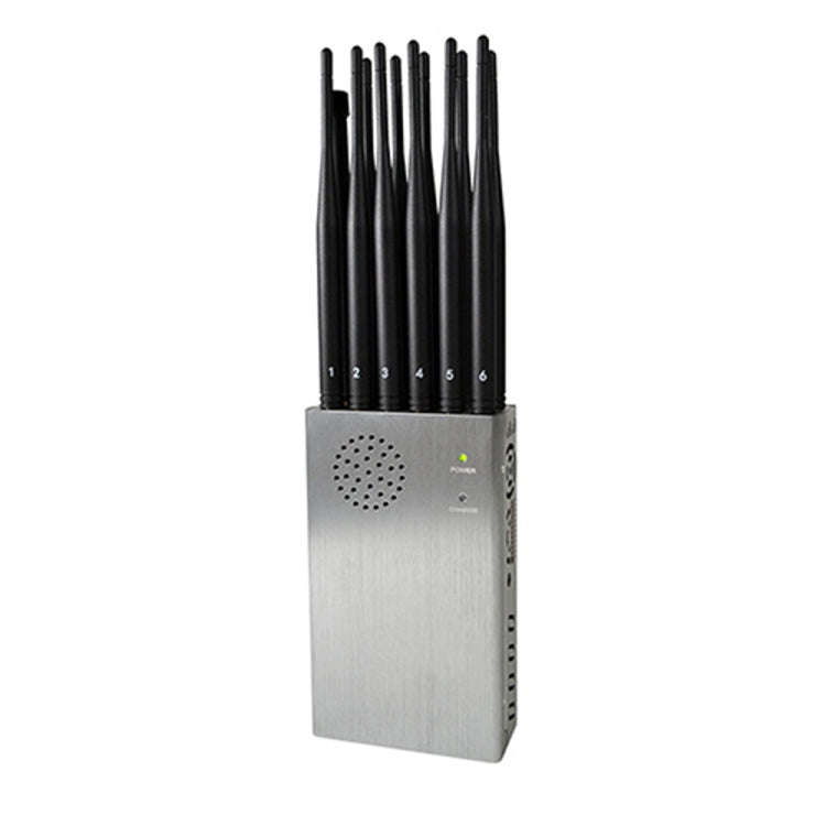 JAX-121A-12A Jammer สัญญาณมือถือ 2G / 3G / 4G / 5.8G / WIFI / GPS / LOJACK พร้อมรีโมทคอนโทรล, JAX-121A-12A