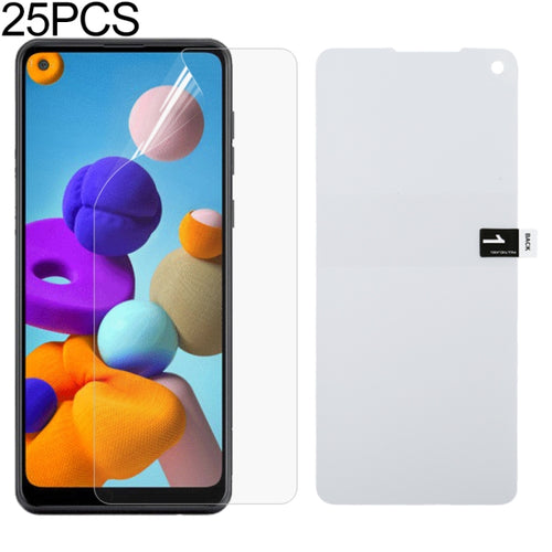 25 PCS เต็มหน้าจอป้องกันฟิล์มไฮโดรเจลป้องกันการระเบิด, For Galaxy A21, For Galaxy S20(25 PCS), For Galaxy S20+(25 PCS), For Galaxy S20 Ultra (25 PCS), For Galaxy Note 10 Lite (25 PCS), For Huawei P40, For Huawei P40 Pro (25 PCS)                        ...