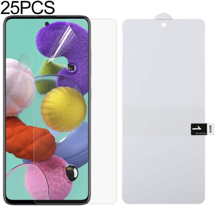 25 PCS เต็มหน้าจอป้องกันฟิล์มไฮโดรเจลป้องกันการระเบิด, For Galaxy A21, For Galaxy S20(25 PCS), For Galaxy S20+(25 PCS), For Galaxy S20 Ultra (25 PCS), For Galaxy Note 10 Lite (25 PCS), For Huawei P40, For Huawei P40 Pro (25 PCS)                        ...