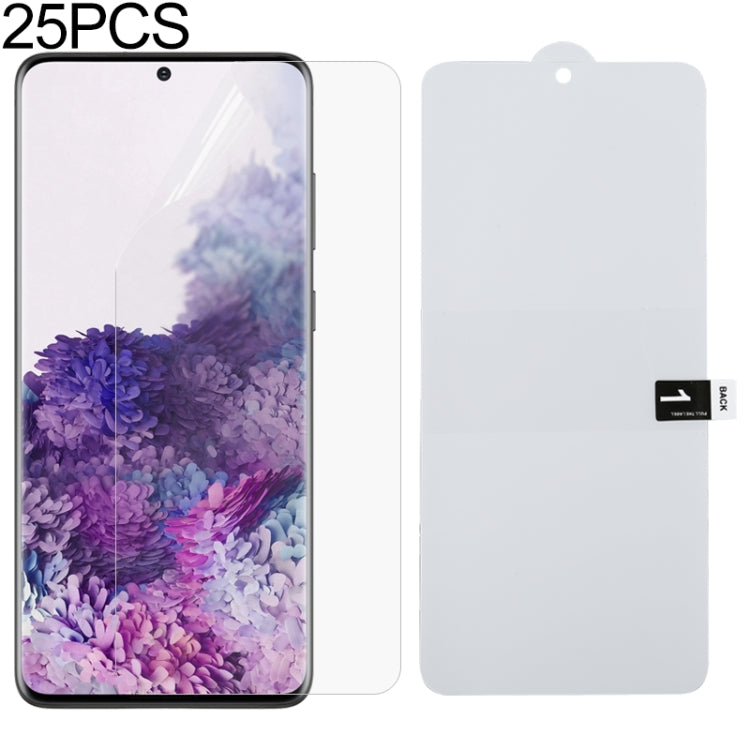 25 PCS เต็มหน้าจอป้องกันฟิล์มไฮโดรเจลป้องกันการระเบิด, For Galaxy A21, For Galaxy S20(25 PCS), For Galaxy S20+(25 PCS), For Galaxy S20 Ultra (25 PCS), For Galaxy Note 10 Lite (25 PCS), For Huawei P40, For Huawei P40 Pro (25 PCS)                        ...