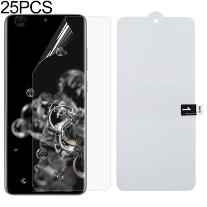 25 PCS เต็มหน้าจอป้องกันฟิล์มไฮโดรเจลป้องกันการระเบิด, For Galaxy A21, For Galaxy S20(25 PCS), For Galaxy S20+(25 PCS), For Galaxy S20 Ultra (25 PCS), For Galaxy Note 10 Lite (25 PCS), For Huawei P40, For Huawei P40 Pro (25 PCS)                        ...