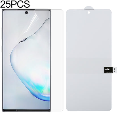 25 PCS เต็มหน้าจอป้องกันฟิล์มไฮโดรเจลป้องกันการระเบิด, For Galaxy A21, For Galaxy S20(25 PCS), For Galaxy S20+(25 PCS), For Galaxy S20 Ultra (25 PCS), For Galaxy Note 10 Lite (25 PCS), For Huawei P40, For Huawei P40 Pro (25 PCS)                        ...