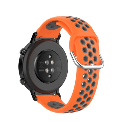 สายนาฬิกาข้อมือสายคล้องข้อมือกีฬาสองสีขนาด 20 มม, For Huawei Watch GT2 42MM, For Galaxy Watch Active2 / Active
