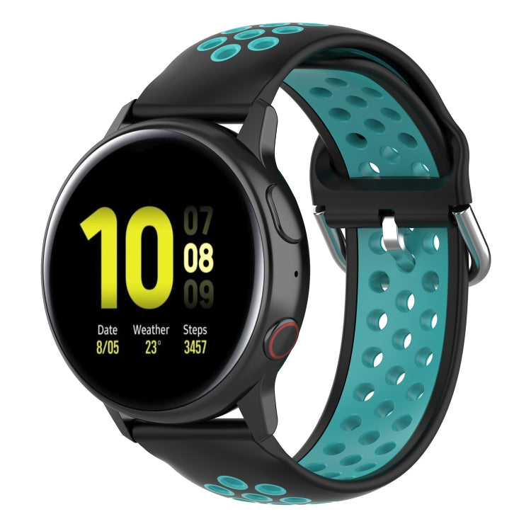สายนาฬิกาข้อมือสายคล้องข้อมือกีฬาสองสีขนาด 20 มม, For Huawei Watch GT2 42MM, For Galaxy Watch Active2 / Active
