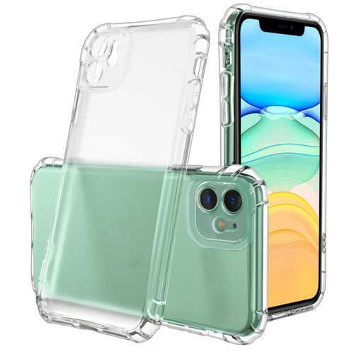 เคสกันกระแทกถุงลมนิรภัย TPU แบบใส, For iPhone 11