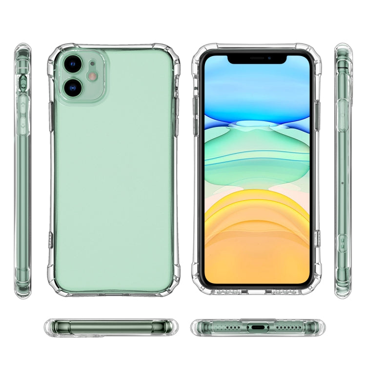 เคสกันกระแทกถุงลมนิรภัย TPU แบบใส, For iPhone 11