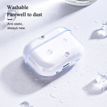 สำหรับ AirPods Pro 2 หูฟังเคส TPU โปร่งใส, For AirPods Pro 2