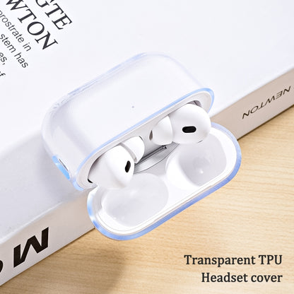 สำหรับ AirPods Pro 2 หูฟังเคส TPU โปร่งใส, For AirPods Pro 2