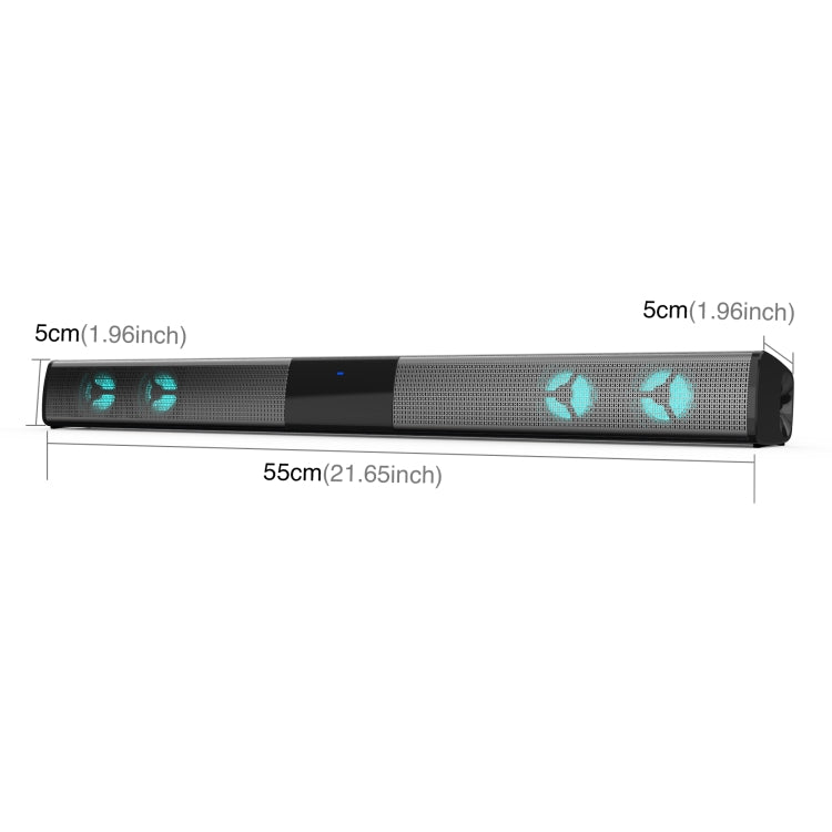 BS-28E RGB ลำโพงบลูทูธแสงบรรยากาศสีสันสดใส, BS-28E