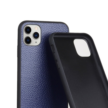 เคสหนังแท้พับได้ลายลิ้นจี่, For iPhone 11, For iPhone 11 Pro Max