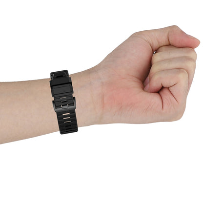 สำหรับ Garmin Fenix 6 22mm Quick Release สายรัดข้อมือพื้นผิวอย่างเป็นทางการ, with Plastic Button