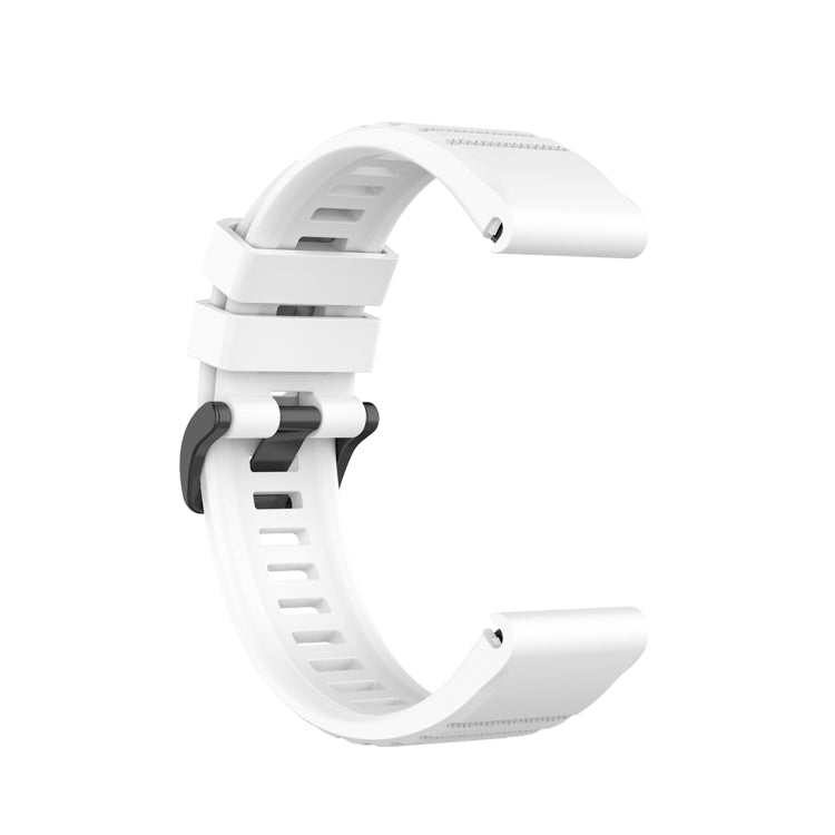สำหรับ Garmin Fenix 6 22mm Quick Release สายรัดข้อมือพื้นผิวอย่างเป็นทางการ, with Plastic Button