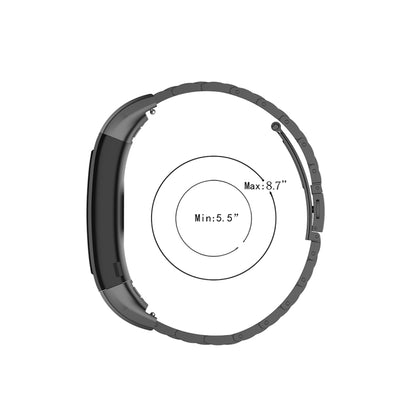 สำหรับ Huawei Band 4 Pro (TER-B29S) / Band 3 Pro (TER-B29) / Band 3 (TER-B09) สายนาฬิกาข้อมือเหล็กสามเม็ด, For Band 4 Pro
