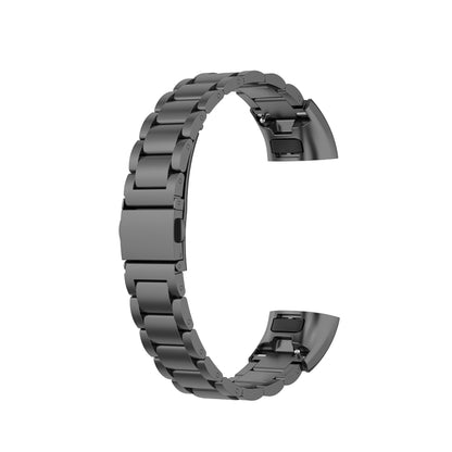 สำหรับ Huawei Band 4 Pro (TER-B29S) / Band 3 Pro (TER-B29) / Band 3 (TER-B09) สายนาฬิกาข้อมือเหล็กสามเม็ด, For Band 4 Pro