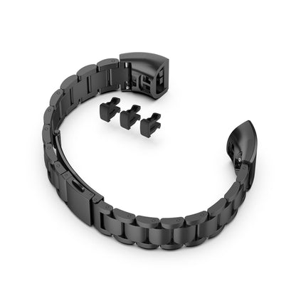 สำหรับ Huawei Band 4 Pro (TER-B29S) / Band 3 Pro (TER-B29) / Band 3 (TER-B09) สายนาฬิกาข้อมือเหล็กสามเม็ด, For Band 4 Pro