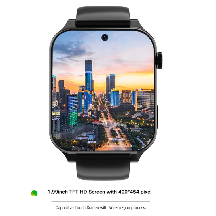 Rogbid Brave 3 1.99 นิ้วหน้าจอ TFT Android 9.1 LTE 4G สมาร์ทวอทช์รองรับการจดจำใบหน้า, Brave 3