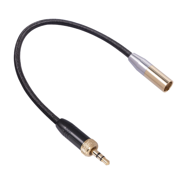 SB419M120-03 3.5 มม. ชายกับมินิ XLR 3pin สายสัญญาณเสียงชาย, ความยาว: 30 ซม., 3.5mm M to Mini XLR M