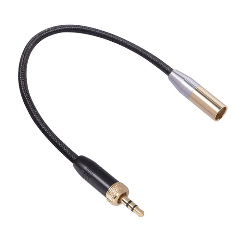 SB419M120-03 3.5 มม. ชายกับมินิ XLR 3pin สายสัญญาณเสียงชาย, ความยาว: 30 ซม., 3.5mm M to Mini XLR M