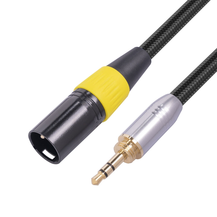 SB423K108-03 สายสัญญาณเสียงชายขนาด 3.5 มม. ถึง XLR 3 พินความยาว: 30 ซม., 3.5mm to XLR