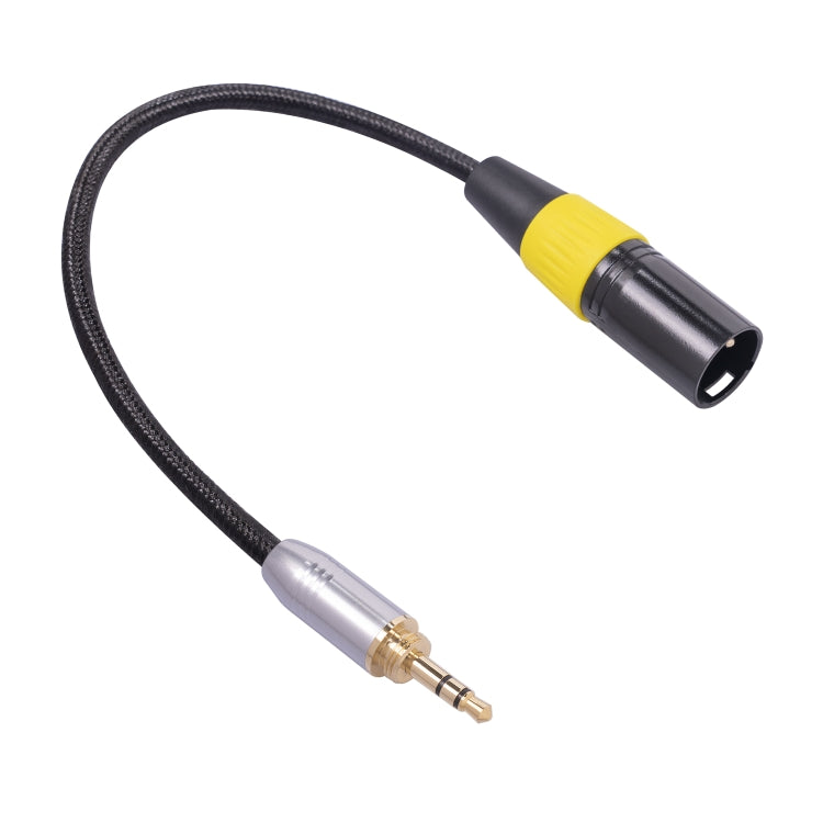 SB423K108-03 สายสัญญาณเสียงชายขนาด 3.5 มม. ถึง XLR 3 พินความยาว: 30 ซม., 3.5mm to XLR