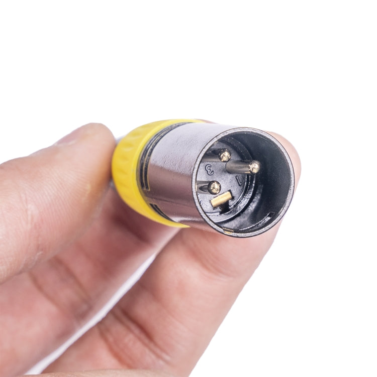 SB423K108-03 6.35 มม. + 3.5 มม. ชายกับสายสัญญาณเสียงชาย XLR 3pin ความยาว: 30 ซม., 6.35mm+3.5mm to XLR