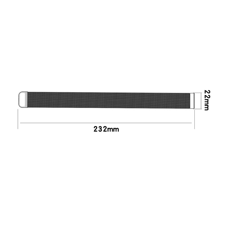 สำหรับ Xiaomi Watch Color 22mm Milan Wrist Strap Watchband