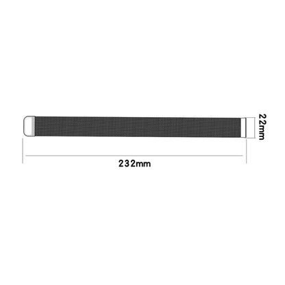 สำหรับ Xiaomi Watch Color 22mm Milan Wrist Strap Watchband