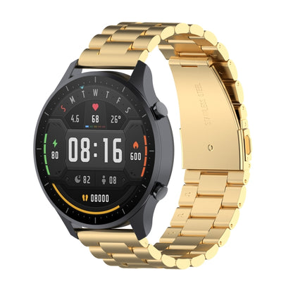 สำหรับ Xiaomi Watch Color 22mm Three Beads Steel Wrist Strap Watchband
