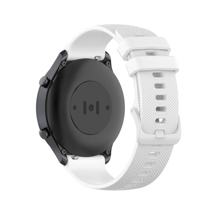 สำหรับ Xiaomi Watch Color 22mm Small Plaid Texture Silicone Wrist Strap Watchband, 22mm