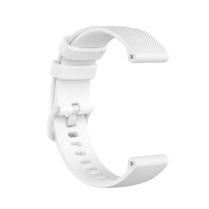 สำหรับ Xiaomi Watch Color 22mm Small Plaid Texture Silicone Wrist Strap Watchband, 22mm