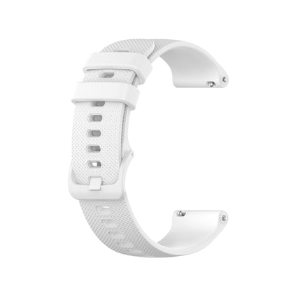 สำหรับ Xiaomi Watch Color 22mm Small Plaid Texture Silicone Wrist Strap Watchband, 22mm