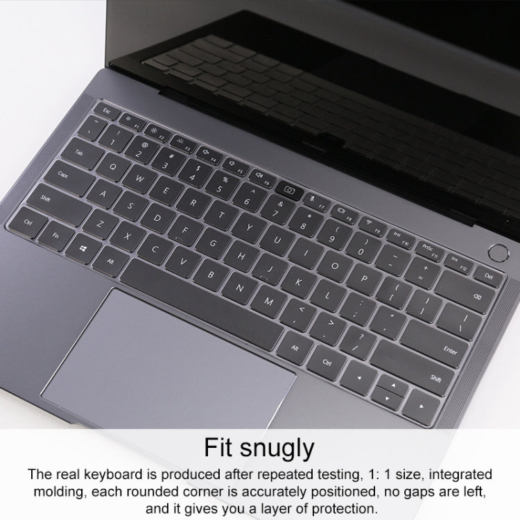 ฟิล์มป้องกันแป้นพิมพ์แล็ปท็อป TPU โปร่งใสและกันฝุ่น, For Huawei MateBook X Pro, For Huawei MateBook D 15.6 inch