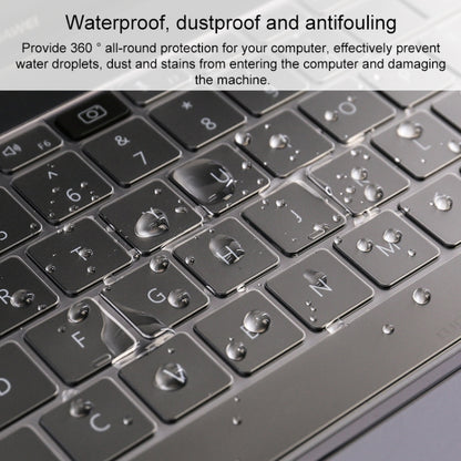 ฟิล์มป้องกันแป้นพิมพ์แล็ปท็อป TPU โปร่งใสและกันฝุ่น, For Huawei MateBook X Pro, For Huawei MateBook D 15.6 inch