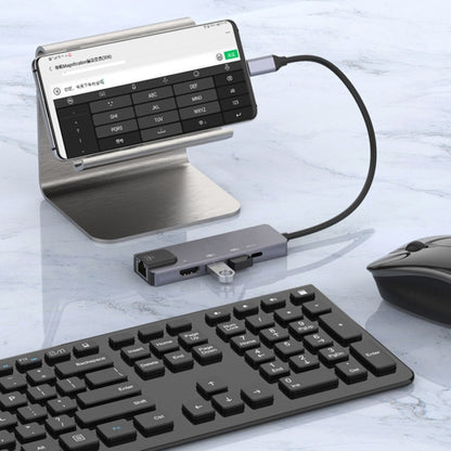 Onten OTN-UC920S USB-C / Type-C สถานีเชื่อมต่อฮับมัลติฟังก์ชั่นแบบพกพา, OTN-UC920S