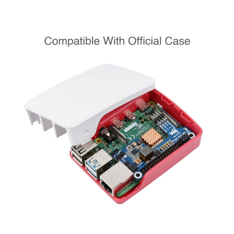 Waveshare Power over Ethernet HAT สำหรับ Raspberry Pi 3B+/4B