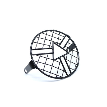 ไฟหน้ารถจักรยานยนต์ Arrowhead Grill Guard Retro รอบโคมไฟย่างฝาครอบ, Arrowhead Grill Guard