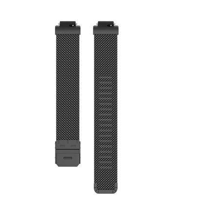 สายนาฬิกาข้อมือตาข่ายโลหะสแตนเลสสำหรับ Fitbit Inspire / Inspire HR / Ace 2, Size: L