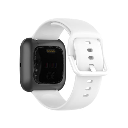 สายนาฬิกาข้อมือซิลิโคนหัวเข็มขัดสีสำหรับ Fitbit Versa 2 / Versa / Versa Lite / Blaze, Size: S, Size: L