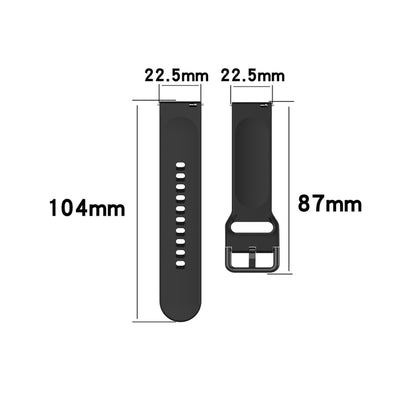 สายนาฬิกาข้อมือซิลิโคนหัวเข็มขัดสีสำหรับ Fitbit Versa 2 / Versa / Versa Lite / Blaze, Size: S, Size: L