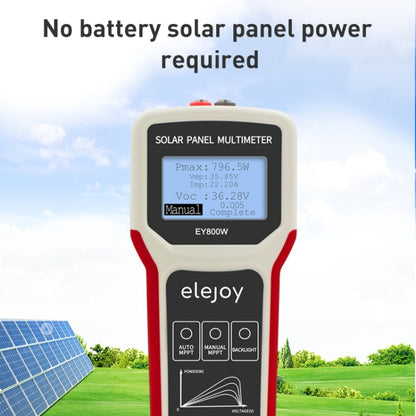 มัลติมิเตอร์พาวเวอร์ซัพพลายแผงโซลาร์เซลล์ 800W, EY800W